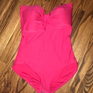 Kate Spade “Dive Right In” size large swim suit